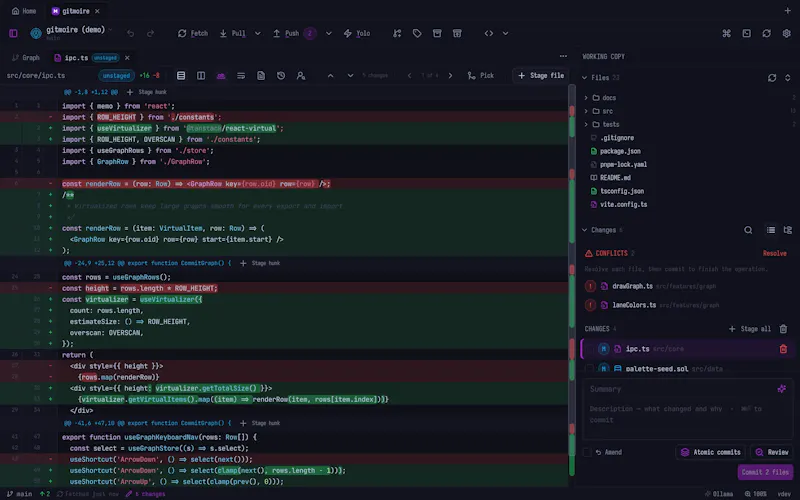gitmoire screenshot 4