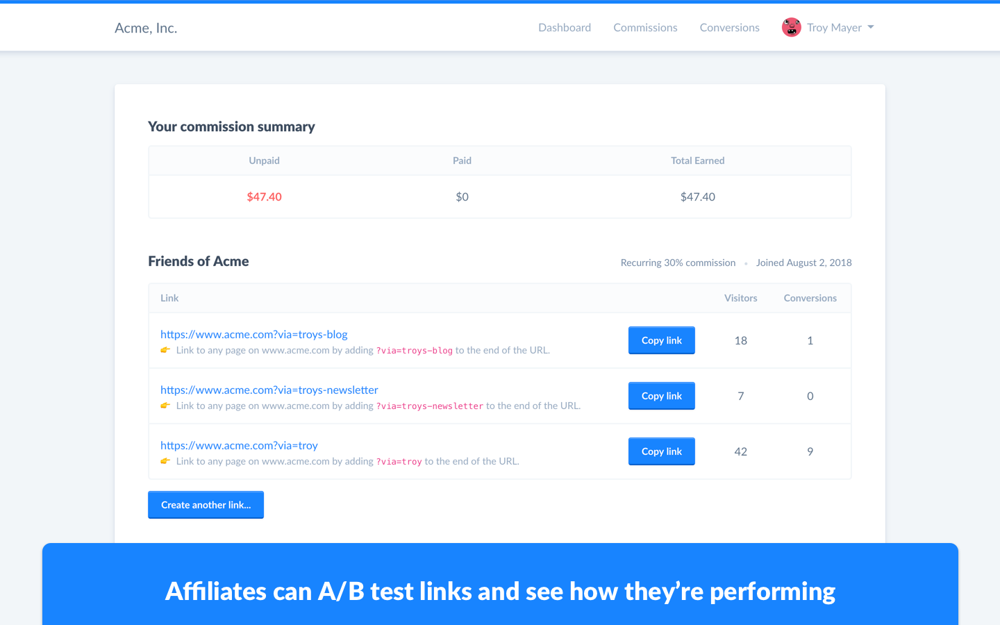 Rewardful gallery image