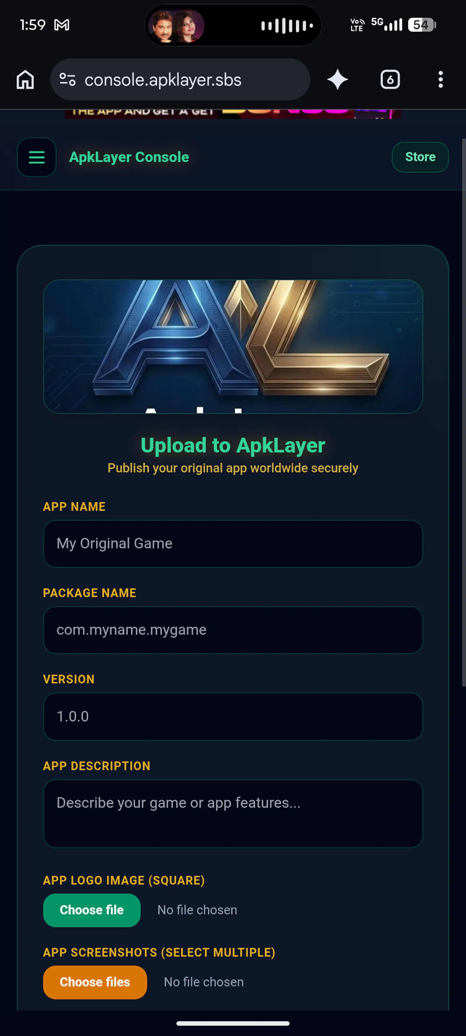 ApkLayer Console screenshot 3