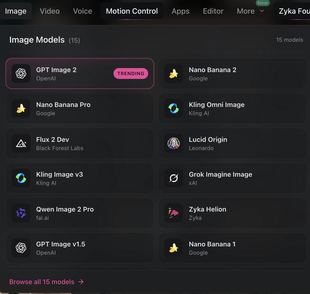 Zyka.ai screenshot 2