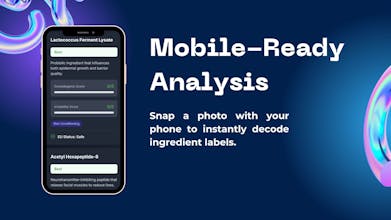 Skincare Ingredient Decoder gallery image