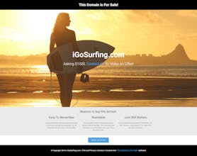 "This Domain is For Sale" Landing Pages gallery image