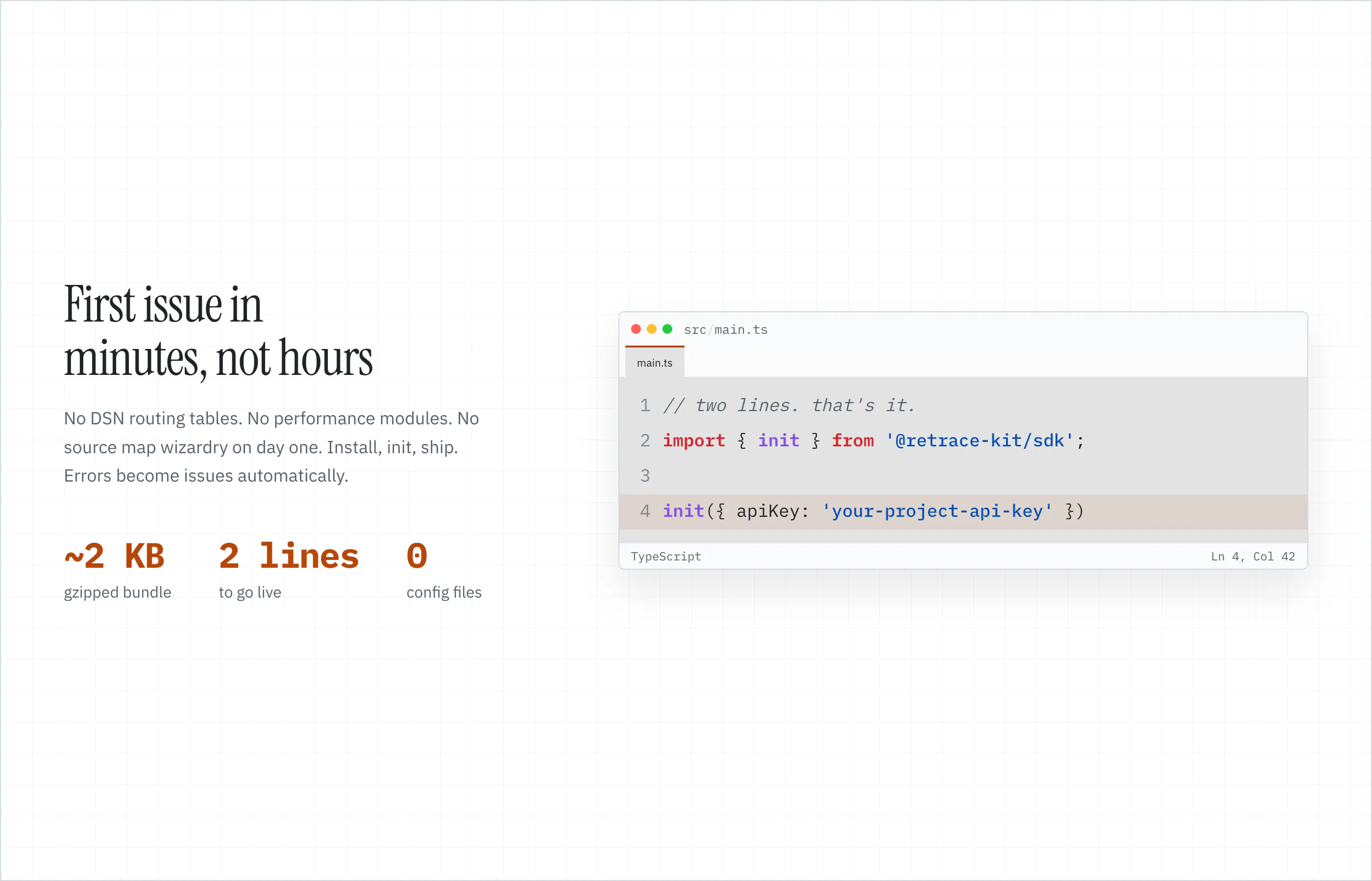 RetraceKit – Error Tracking platform gallery image