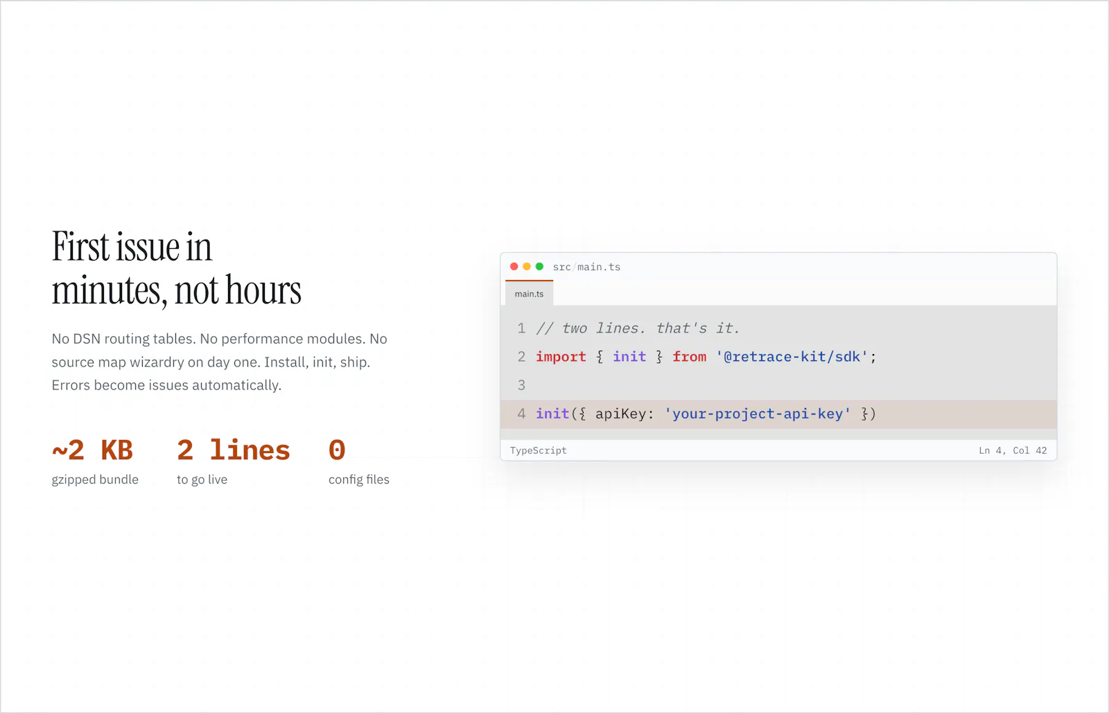 RetraceKit – Error Tracking platform screenshot 5