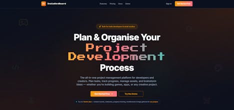 IndieDevBoard gallery image