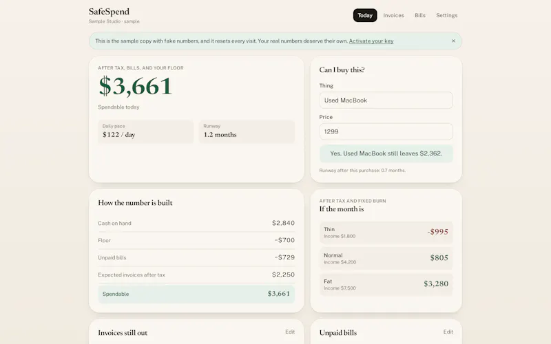SafeSpend screenshot 4