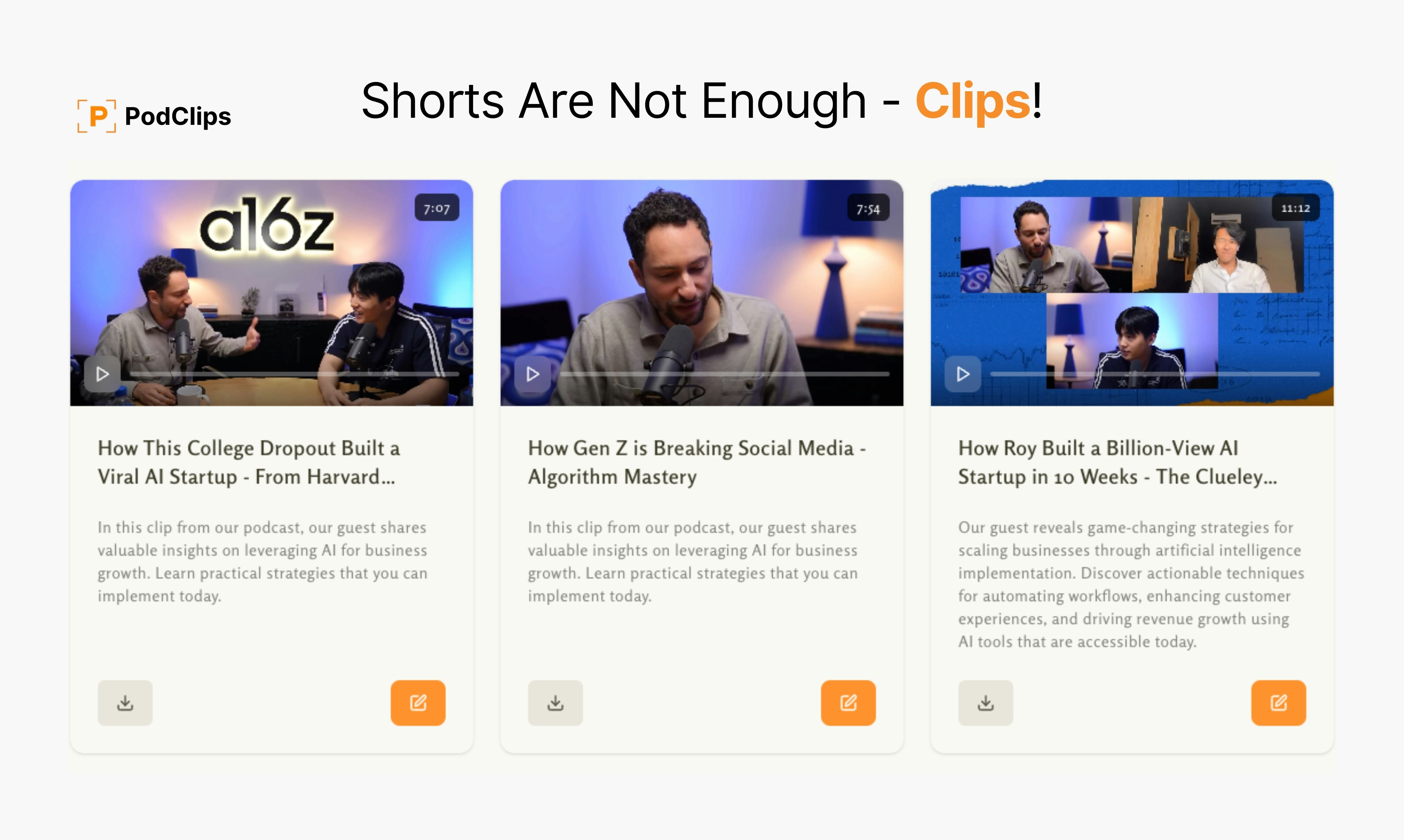 Podclips media 4