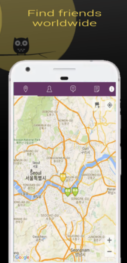 Bamsemi – Map Based SNS, Find Friends Worldwide gallery image