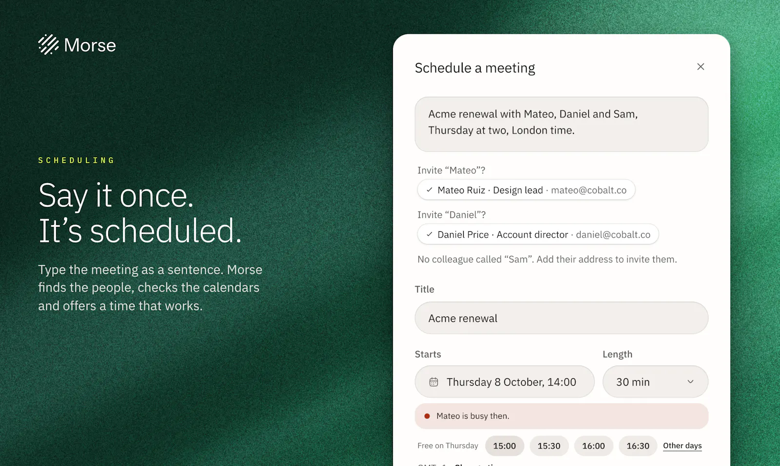 Morse screenshot 3