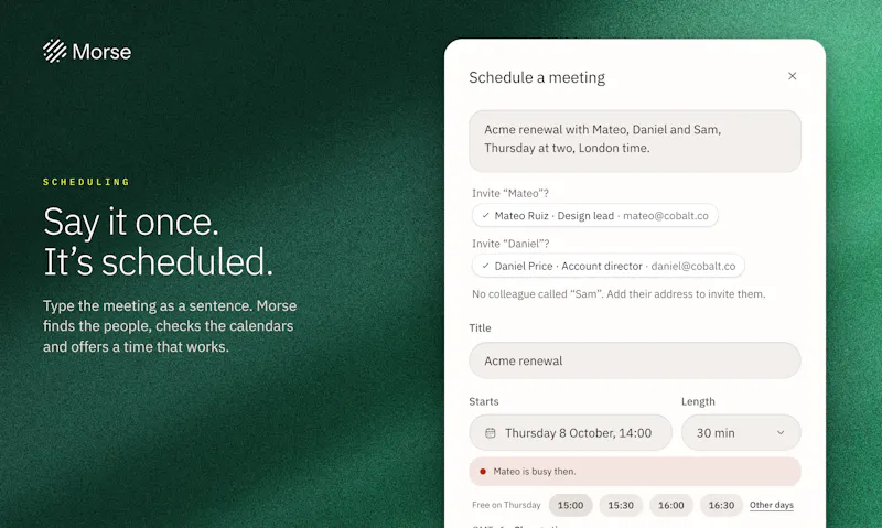 Morse screenshot 3