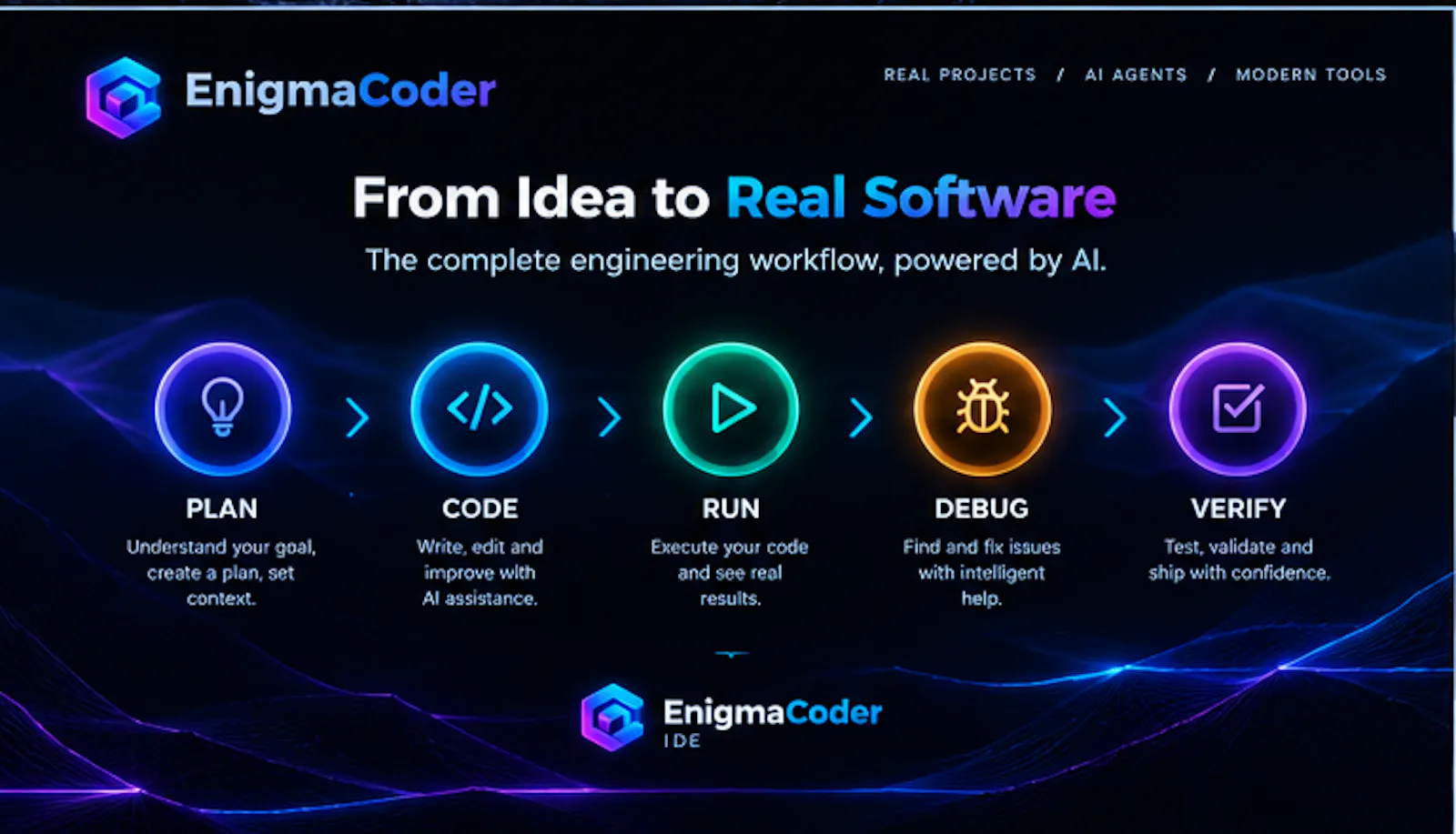 EnigmaCoder IDE screenshot 2