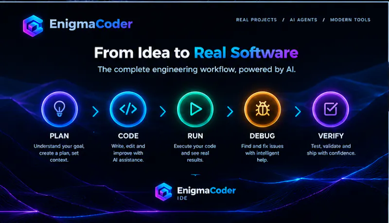 EnigmaCoder IDE screenshot 2