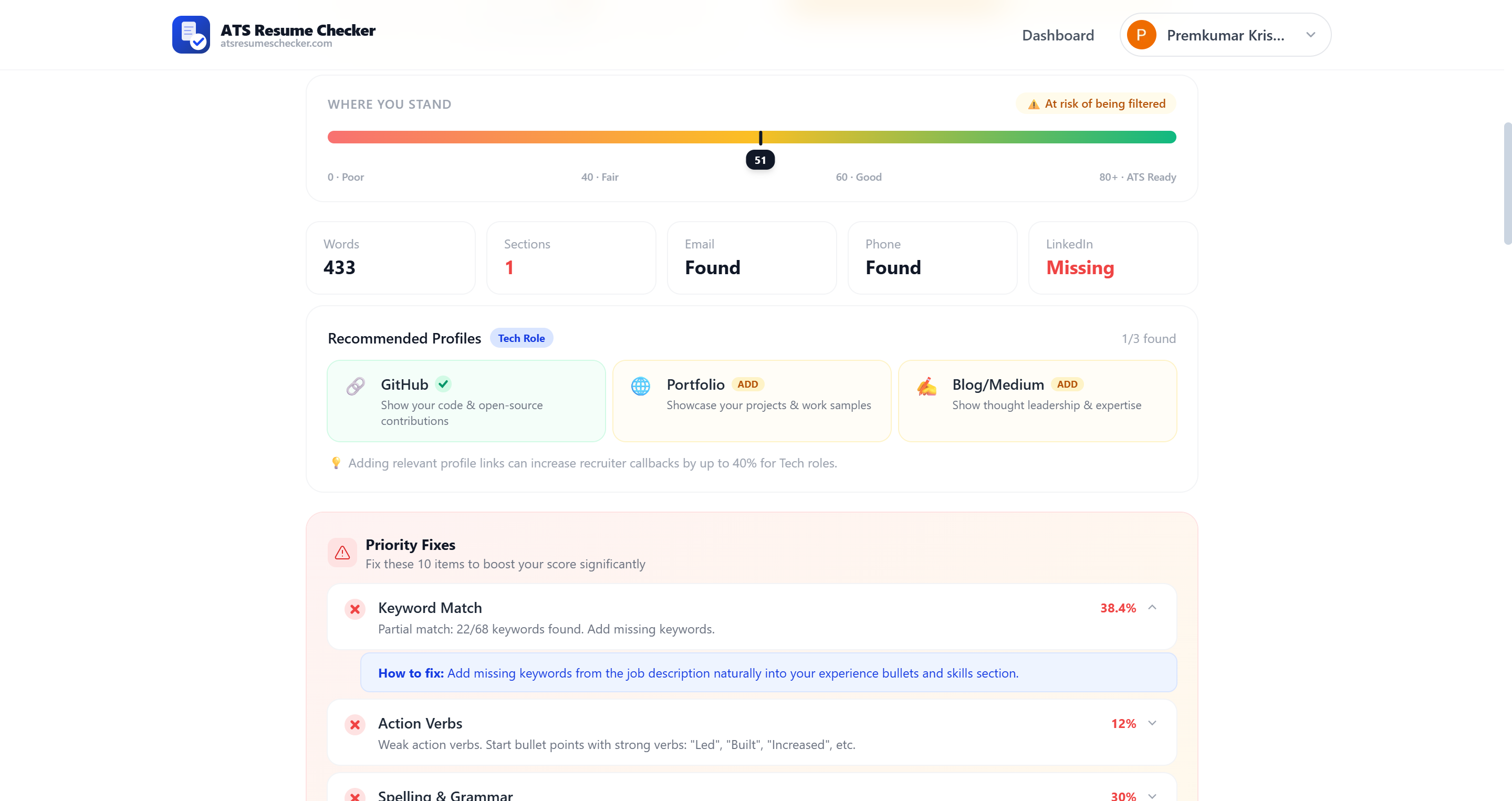 ATS Resume Checker gallery image