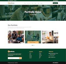 Metalpeak: HTML Template for IT Agencies gallery image
