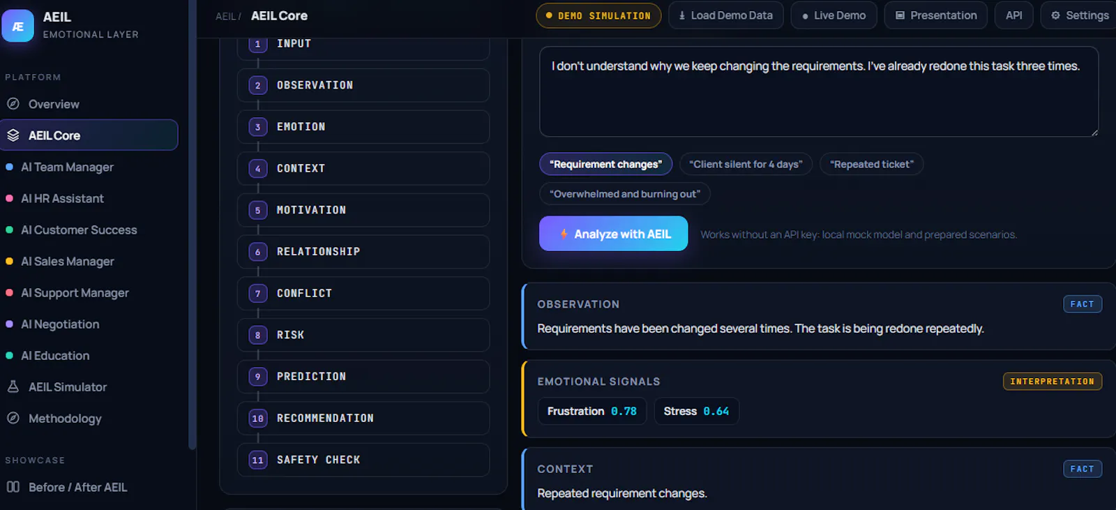 AI Emotional Intelligence Layer screenshot 4