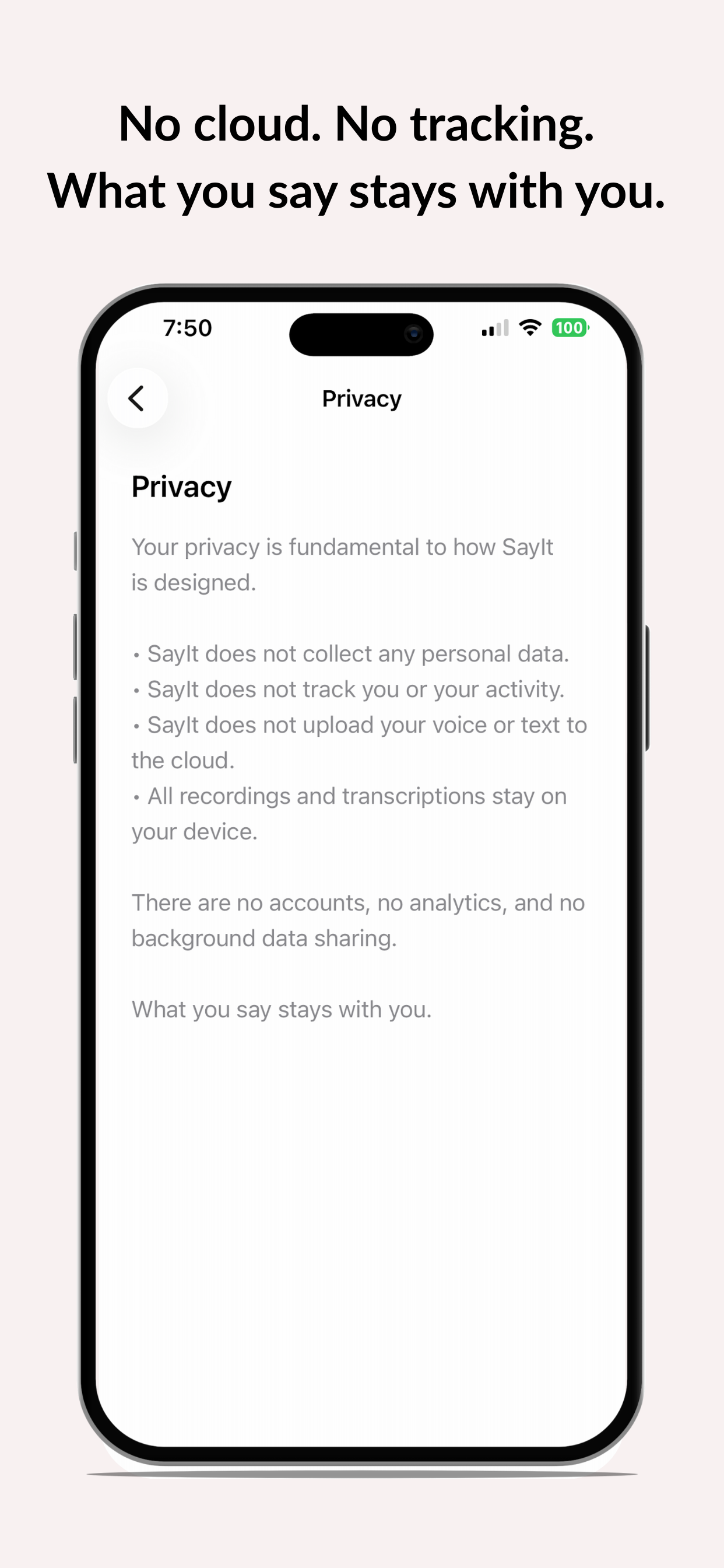 SayIt-Voice Notes media 7