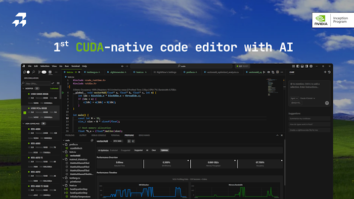 RightNow CUDA Editor产品图