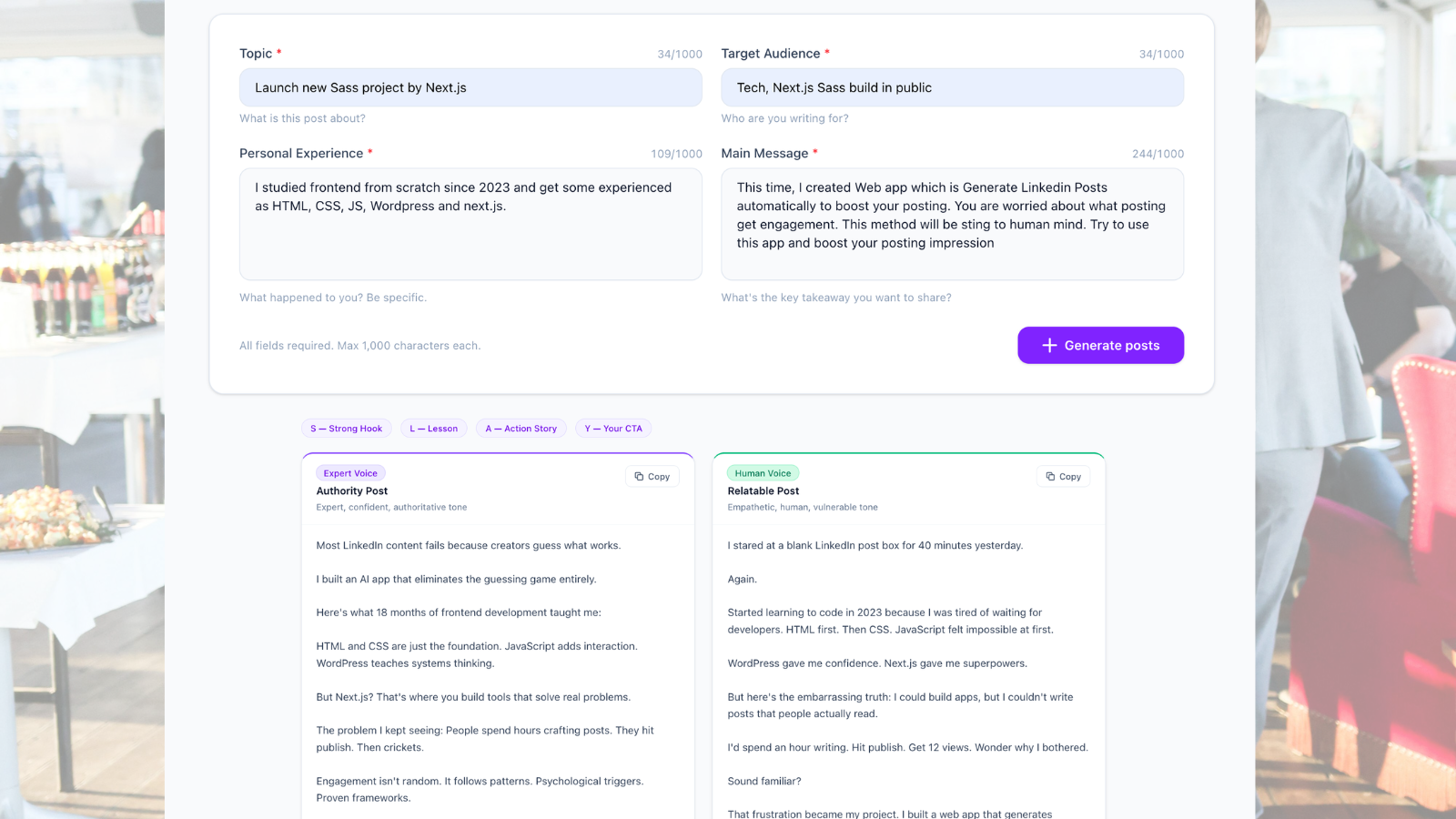 slay writer - Main product screenshot demonstrating key features and user interface