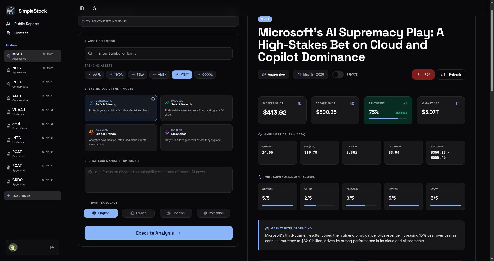 SimpleStock AI gallery image