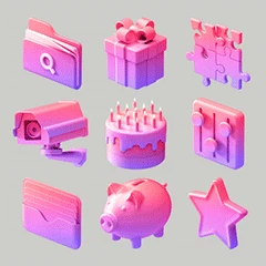 3D Icons Sets