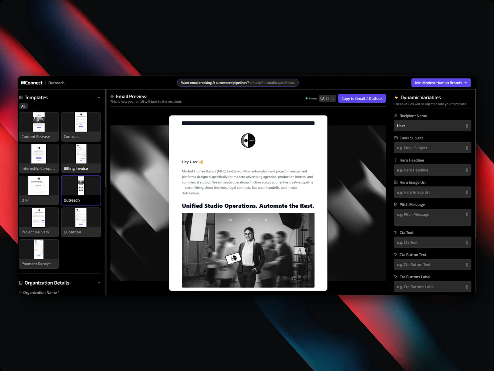 MConnect screenshot 2