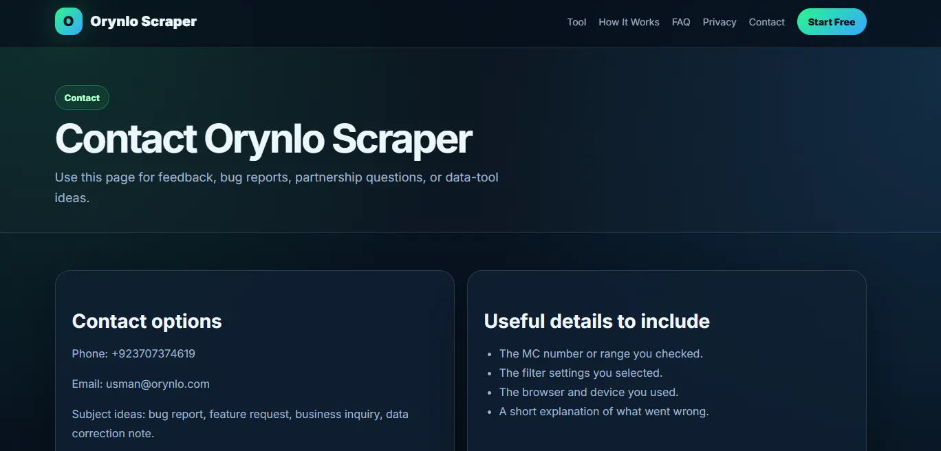 Orynlo Scraper gallery image
