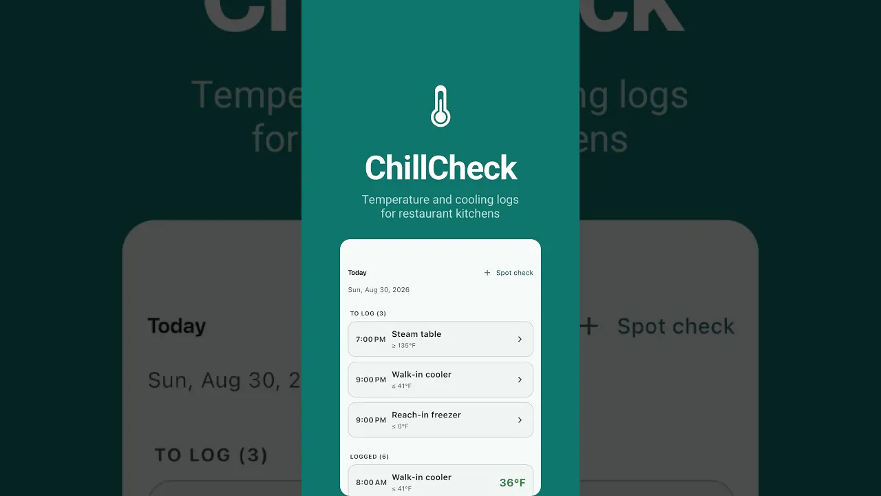 ChillCheck: Temperature Log gallery image