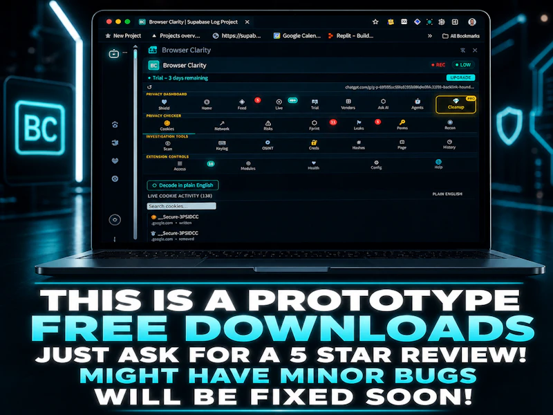 BrowserClarity screenshot 1