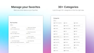 List of 100+ Template Ideas gallery image
