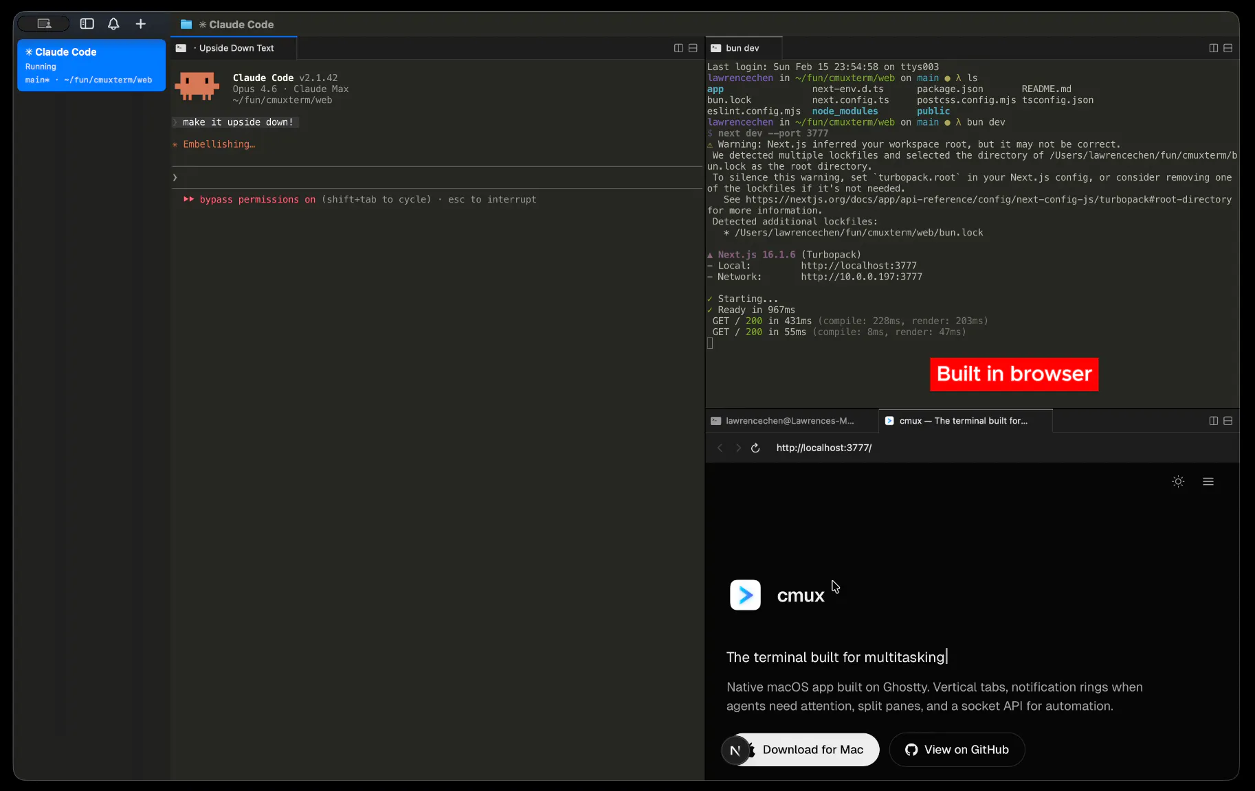 cmux gallery image