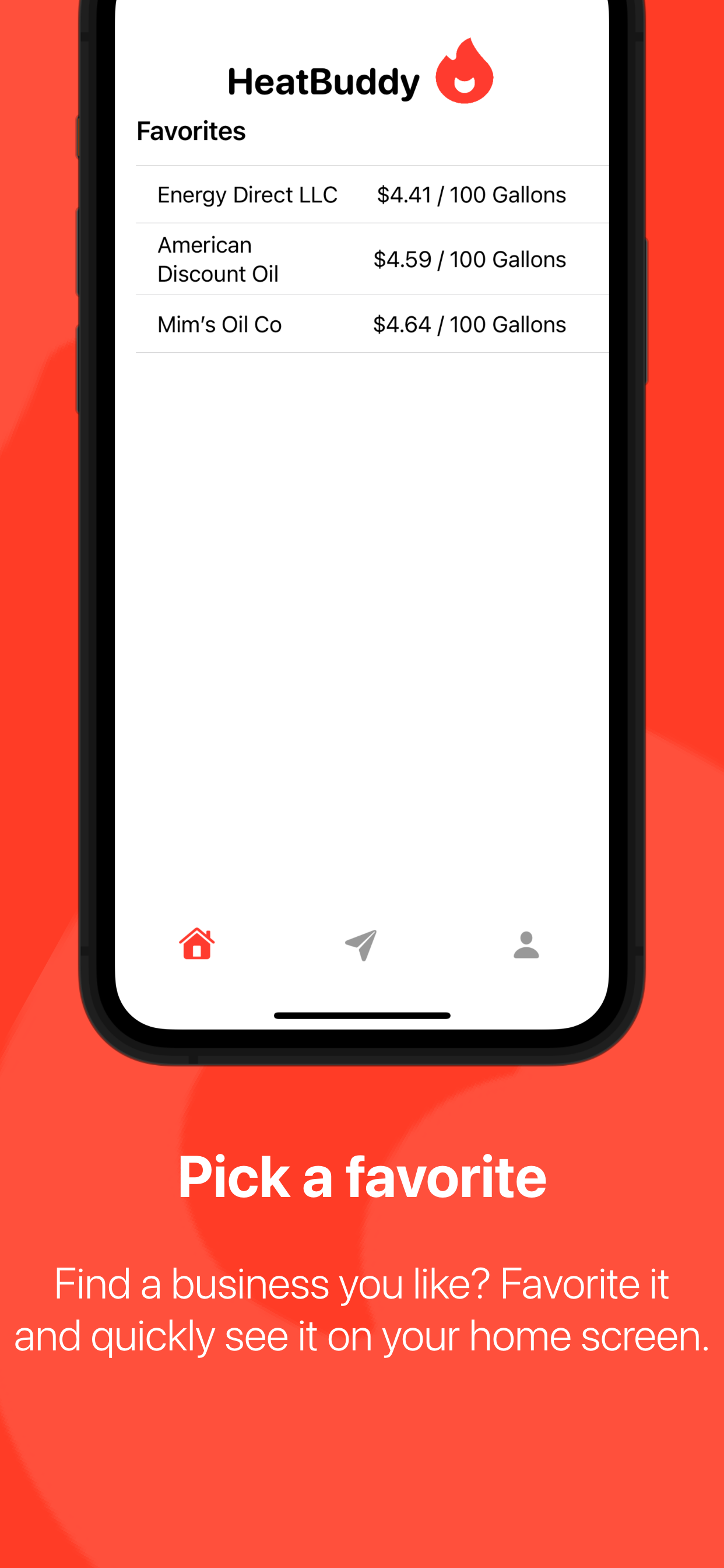 HeatBuddy - Oil Delivery Comparison gallery image