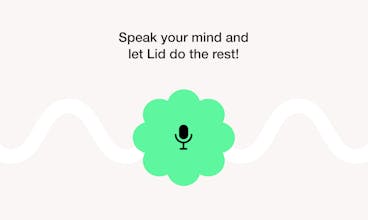 LID: AI-Powered Voice Journaling gallery image