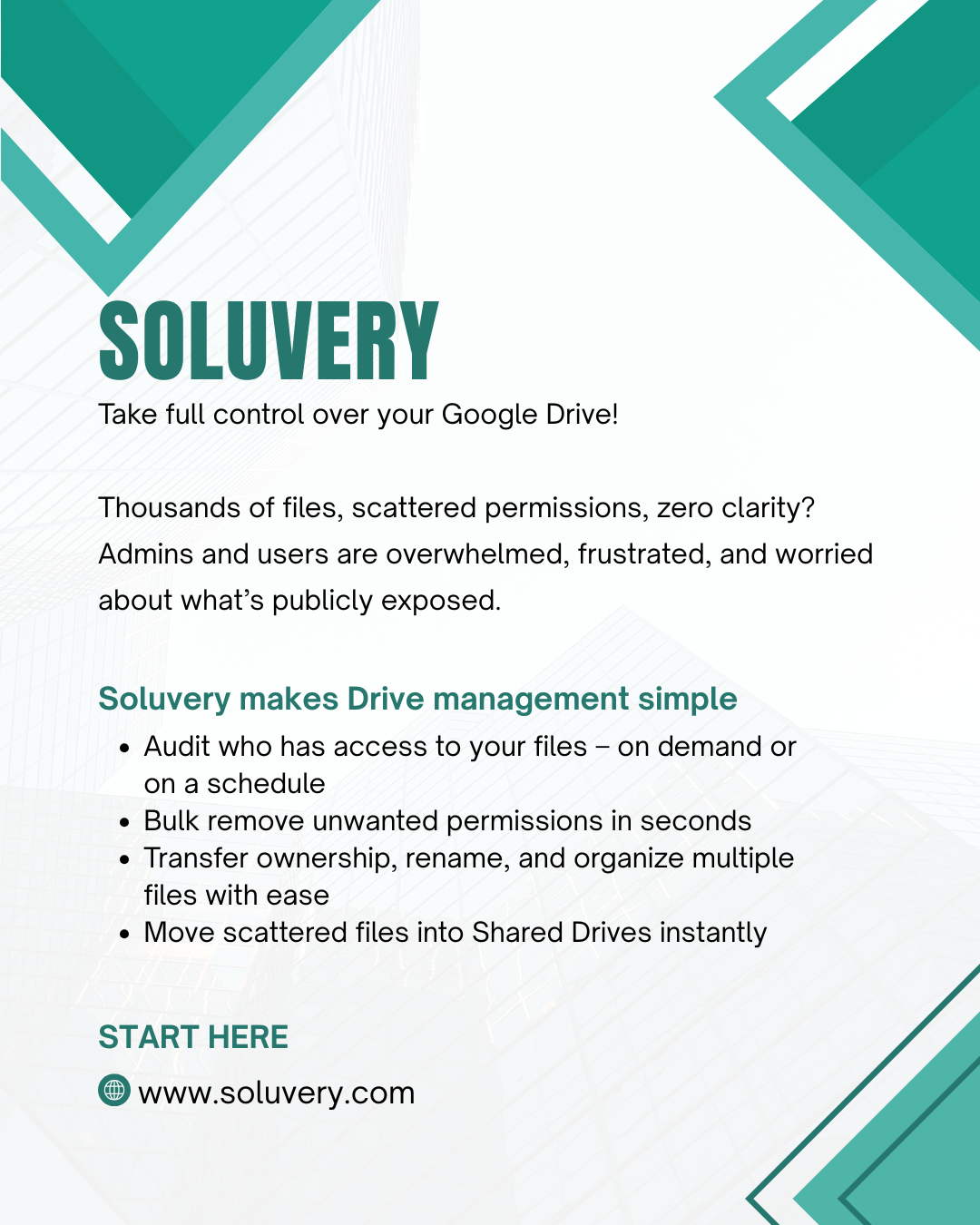 Soluvery - Audit en beheer Google Drive media 3