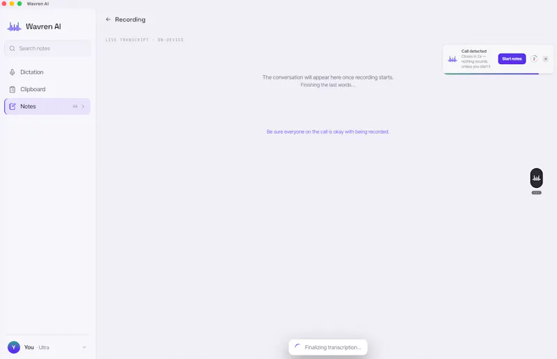Wavren AI screenshot 2