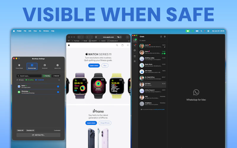 BlurAway screenshot 2
