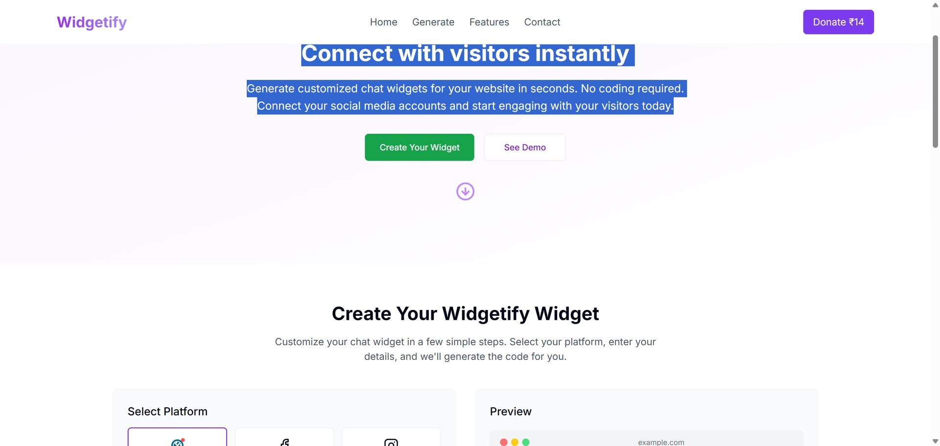 Widgetify gallery image