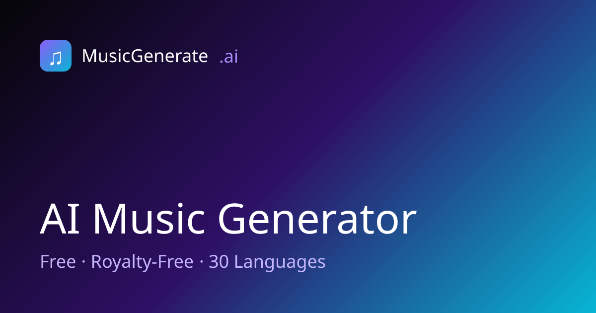 MusicGenerate gallery image