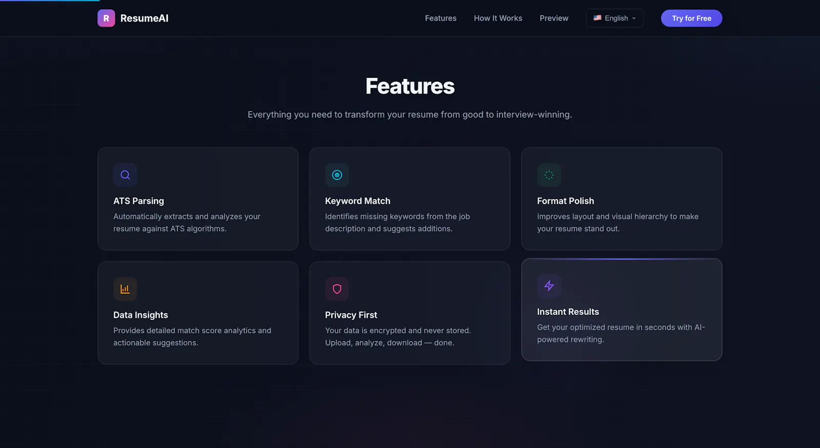 ResumeAI screenshot 2
