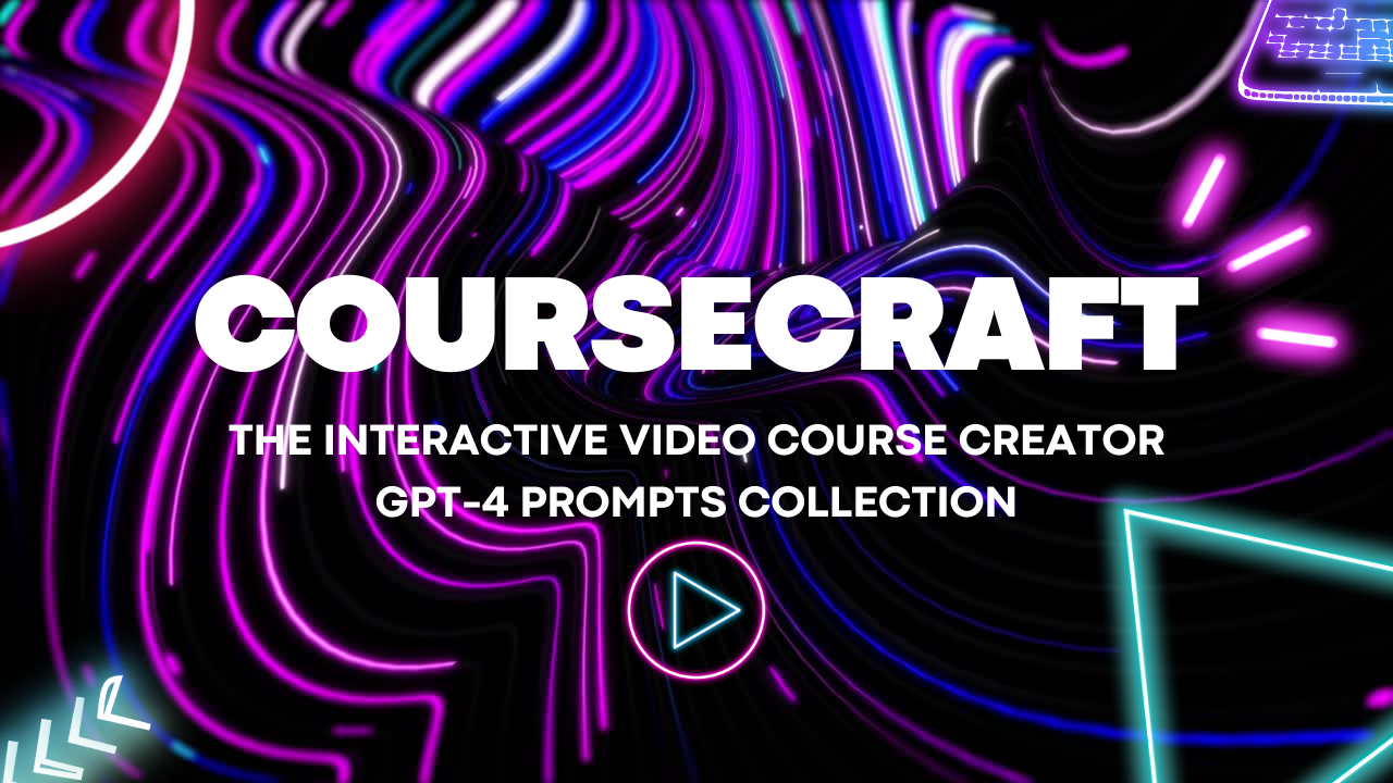 startuptile CourseCraft: GPT-4 Prompts Collection-Unleash your course creation potential