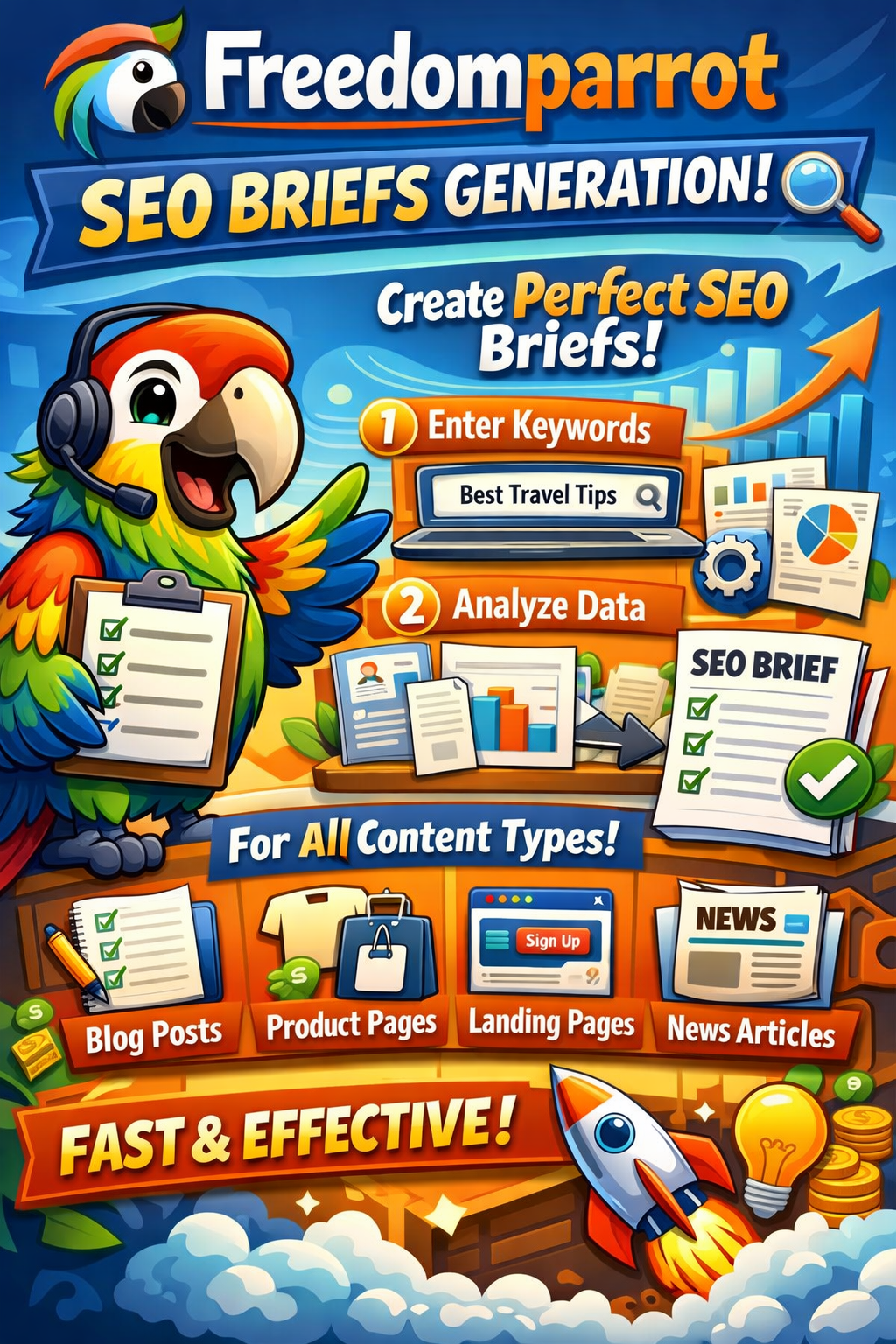 FreedomParrot SEO gallery image