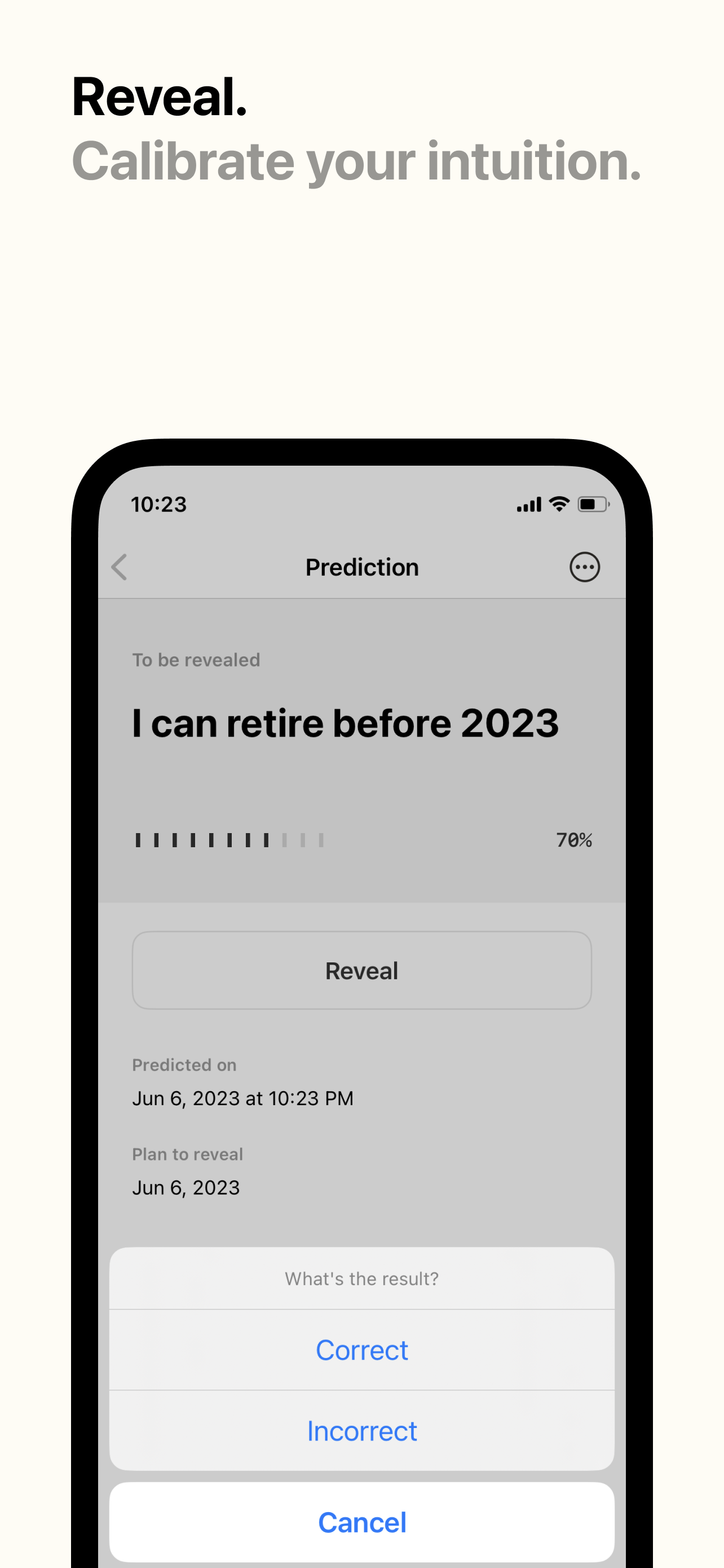 Média Prévoir - Gardez une trace de chaque prédiction que vous faites 4