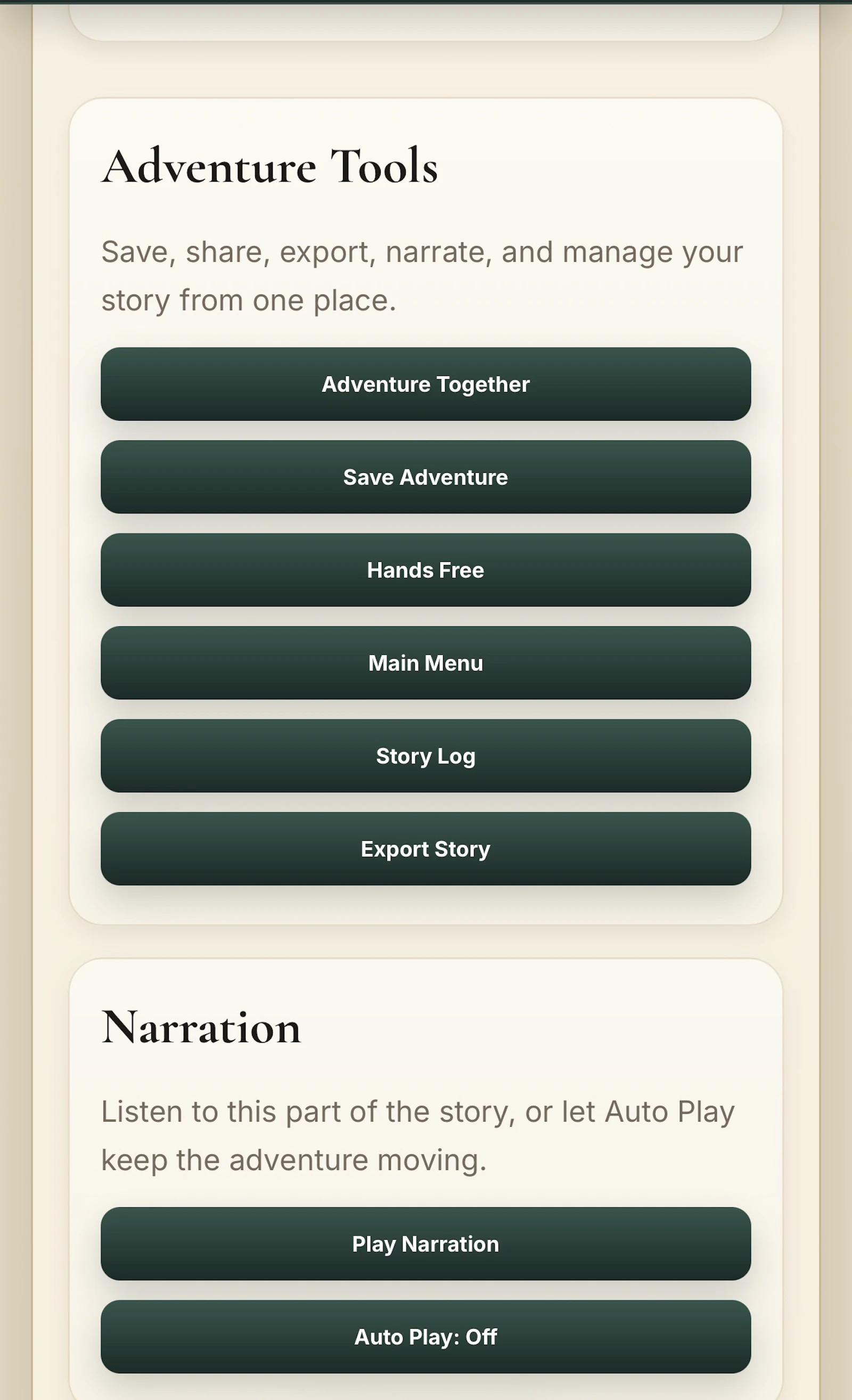 Narravent screenshot 6
