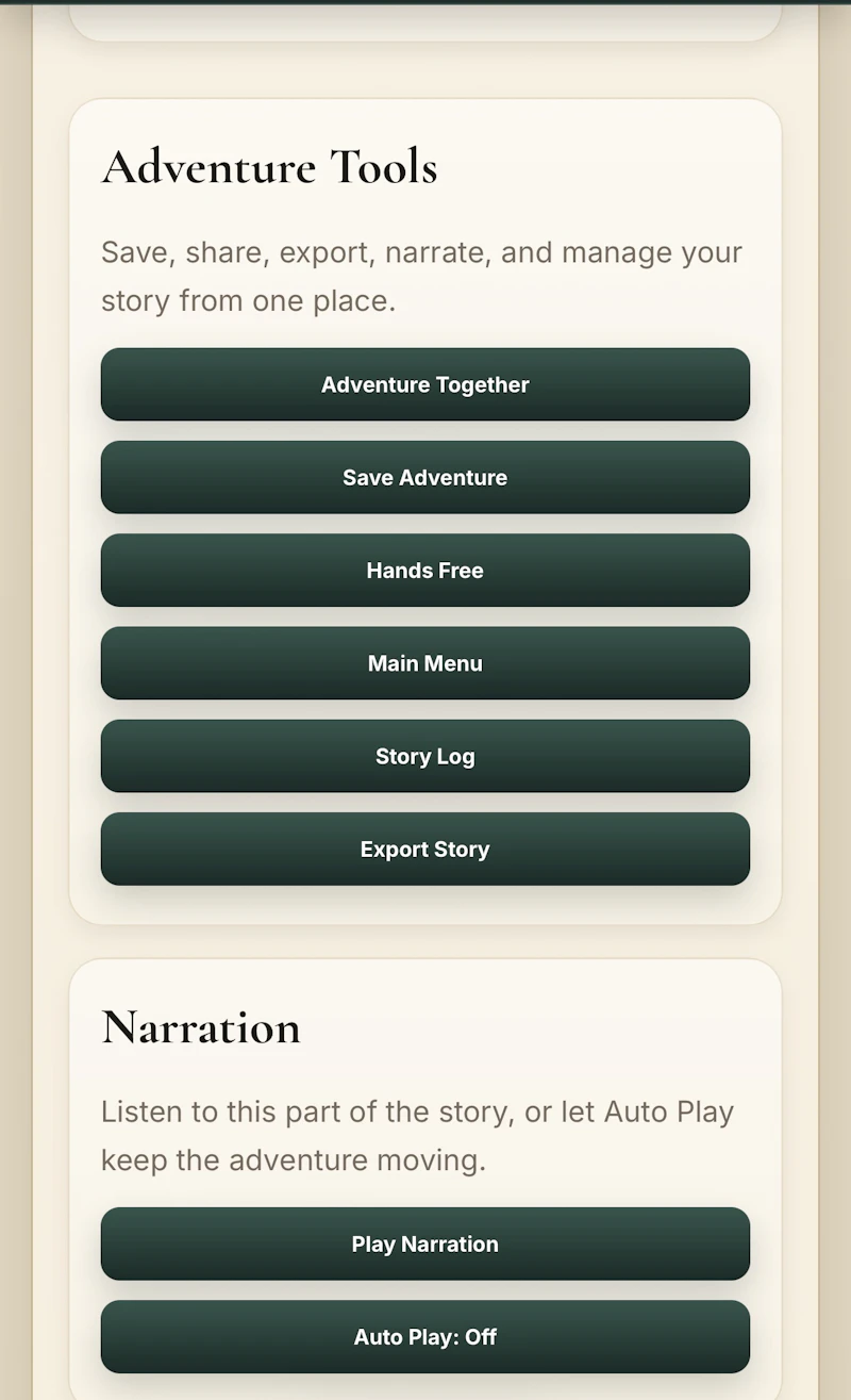 Narravent screenshot 6