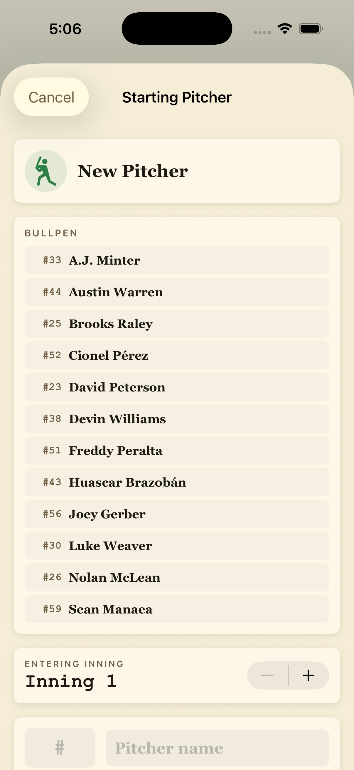 Baseball Scorecard Classic gallery image