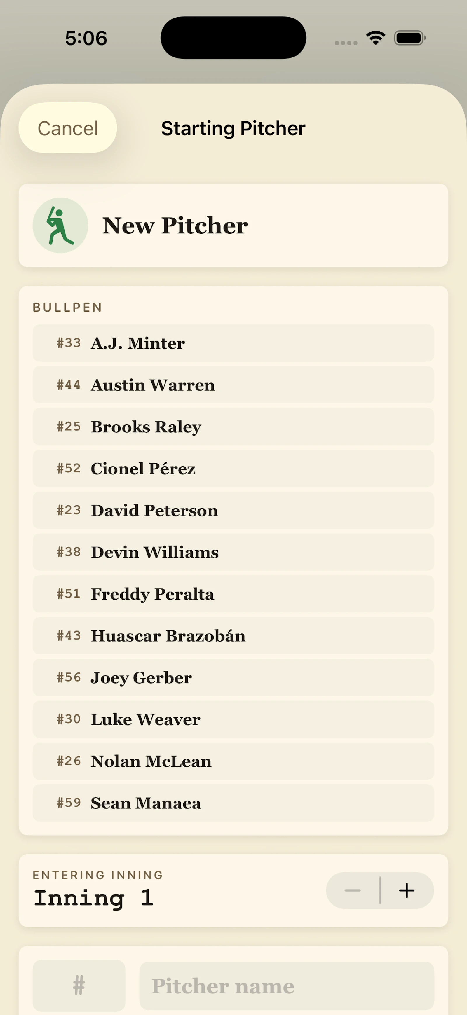 Baseball Scorecard Classic screenshot 10