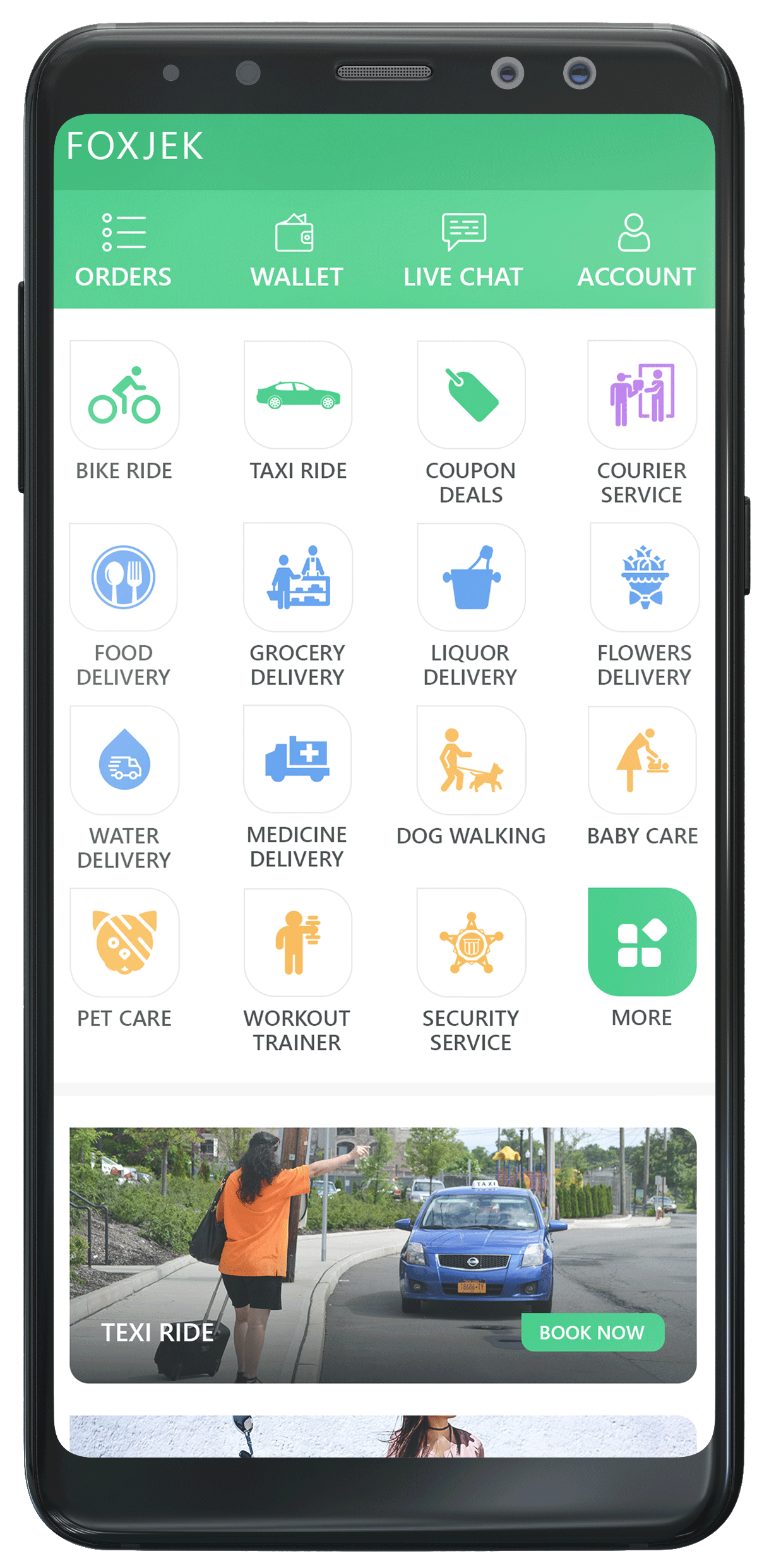 Gojek Clone App Script gallery image
