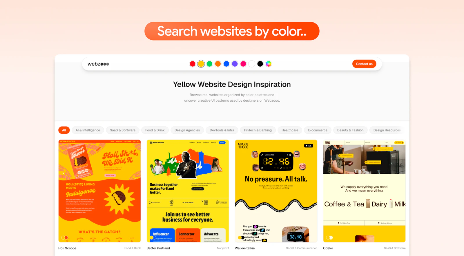Webzooo screenshot 2