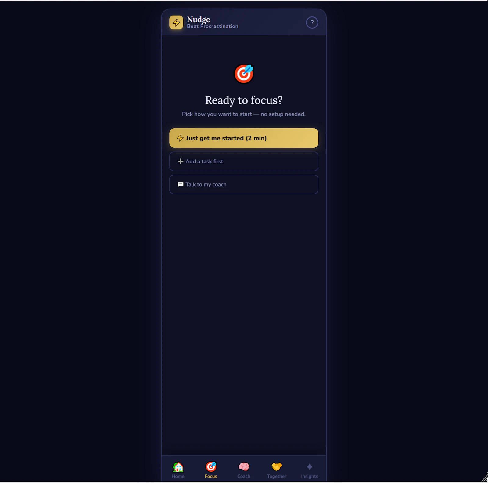 Nudge — Beat Procrastination screenshot 3