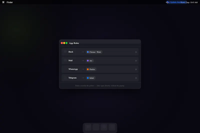 OpenIn screenshot 2