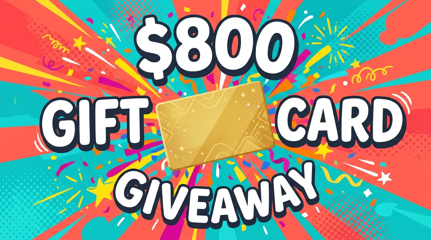 Win $800 to Spend Anywhere Free Giveaway